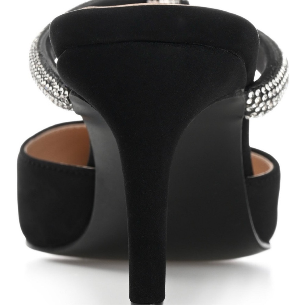 Lunna Rhinestone Heels - Picture 3 of 10